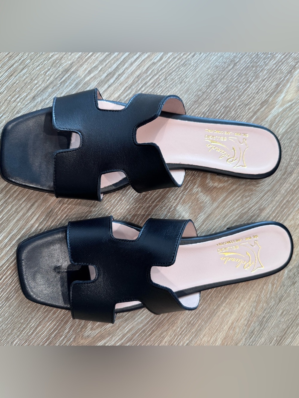 Classic Black Slides size 40
